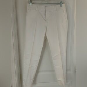 Banana Republic White Chinos size 0 - like new never worn